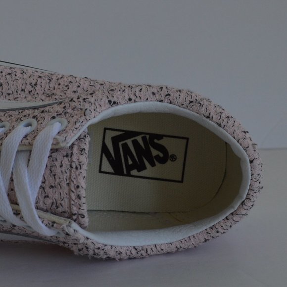 Vans old skool pink boucle speckle sneaker shoes - Picture 7 of 8